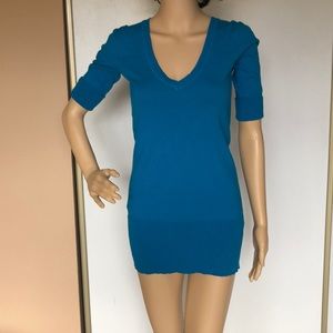 Teal blue sweater women’s size small